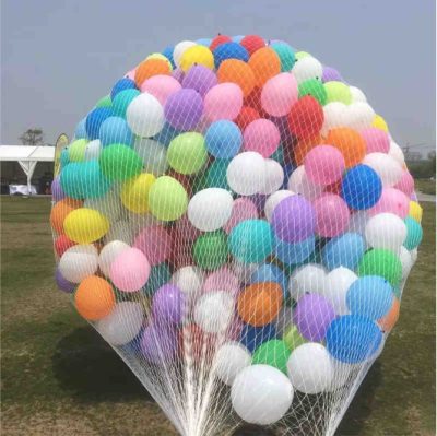 PLASA PENTRU BALOANE HELIU - FORMA OVALA, CAPACITATE 500 BALOANE Ø25CM