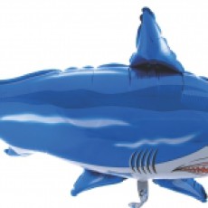 RECHIN BLUE SHARK - BALON FOLIE FIGURINA, 90CM