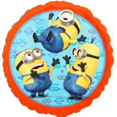 MINIONS THREE - BALON FOLIE, FORMA ROTUNDA, DIAM. 45CM