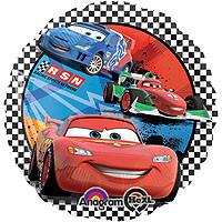 CARS PIXAR - BALON FOLIE, FORMA ROTUNDA, DIAM. 45CM