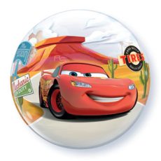 CARS BUBBLES - BALON FOLIE, FORMA ROTUNDA, DIAM. 56CM