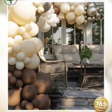 Kalisan Premium Nude - set baloane pentru arcada organica