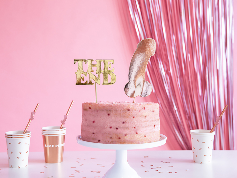 Perdea Party Sweet Pink din folie metalizata, 90cm latime x 250cm inaltime - Image 4